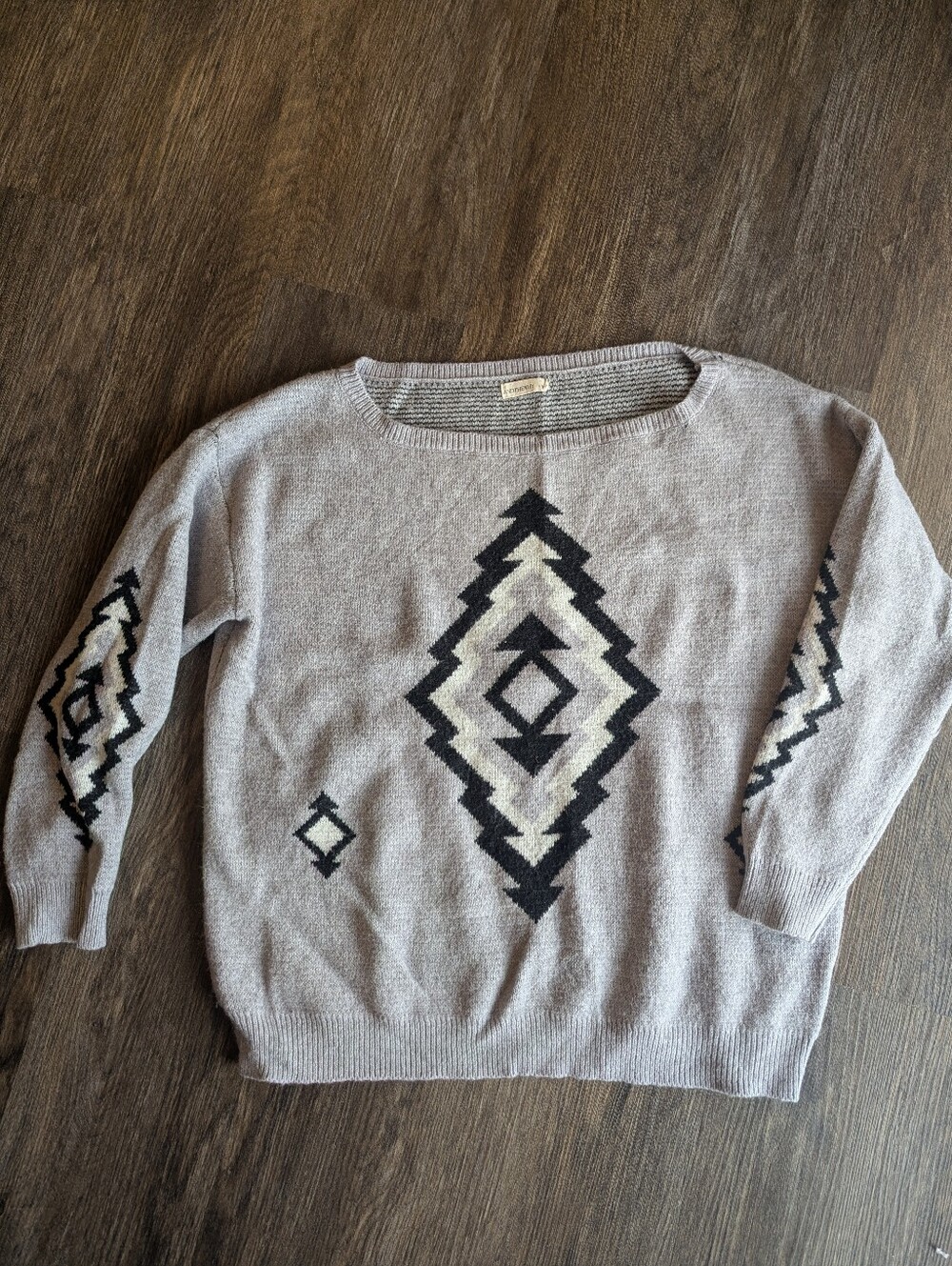 Aztec Pattern Women's Sweater And The Why S/M